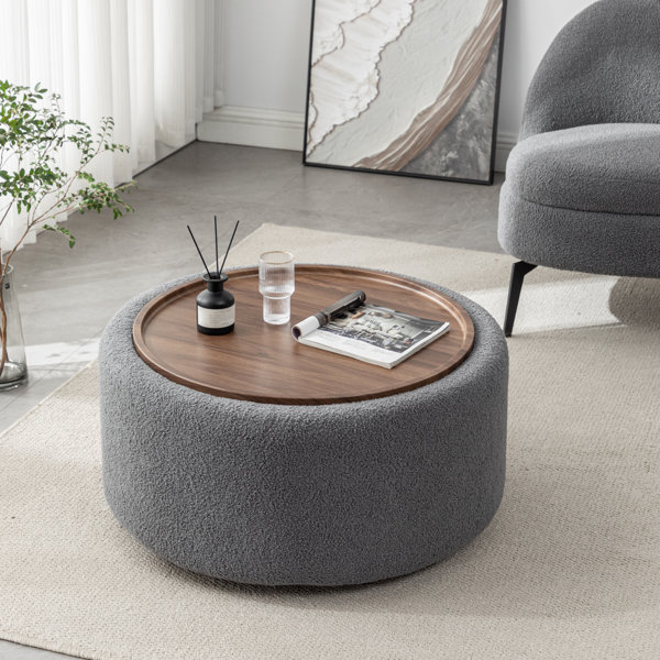 Round Coffee Tables With Storage | Wayfair